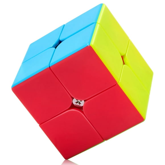 Roxenda 2x2x2 Speed Cube 2 by 2 Magic Cube Smooth Puzzle Cube 50mm (Stickerless)