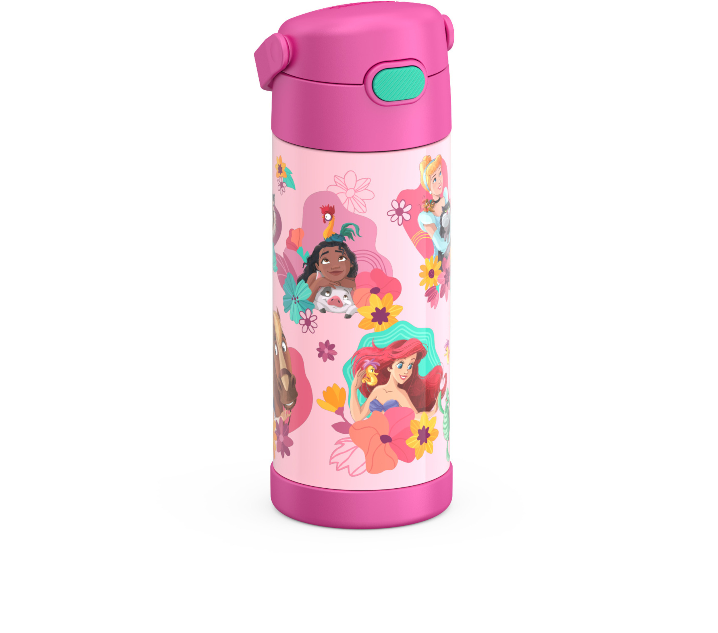 Thermos FUNtainer 14oz Kids Water Bottle, Princess photo 4