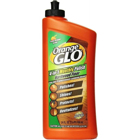 hardwood floor 4-in-1 monthly polish, 24 oz (pack of 2)