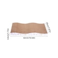 thumbnail image 4 of Corrugated Cardboard Cat Scratching Board, Reversible Claw Sharpener Scratch Pad for Indoor Cats, Durable Recycled Paper Scratcher Toy, Furniture Protector for Kittens and Adult Cats, 4 of 6