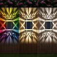 thumbnail image 1 of Fiudx Ofertas Y Liquidación Luces De Pared Decorativas Para Exteriores, Apliques De Pared Para Exteriores, Luces De Paisaje Terrestre Decorativas Para Exteriores Para Paredes, Patios, Jardines, Escal, 1 of 7