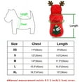 thumbnail image 3 of Pet Dog Christmas Clothes Costume, Dog Clothes for Small Medium Dogs and Cats, 3 of 7