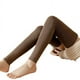 thumbnail image 2 of Calcetines largos hasta la rodilla con forro polar para mujer, gruesos, para otoño e invierno, cálidos, hasta la rodilla, para mujer, 2 of 3