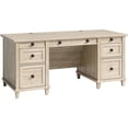 thumbnail image 3 of Home Square 3-Piece Set with Executive Desk Hutch & Library Base, 3 of 22