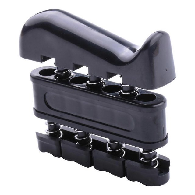 Pinza de mano para recuperación muscular, rehabilitación, agarre muscular de los dedos, herramienta de entrenamiento de fuerza, gimnasio, brazo, piano negro, negro