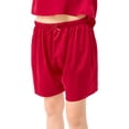 thumbnail image 6 of REDARER Girls' Satin Sleepwear Set, Lightweight Summer Cami Top & Shorts PJ for Home & Bedtime,11-12 Years, 6 of 6
