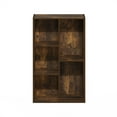 thumbnail image 3 of Furinno LUDER 5-Cube No Tool Assembly Open Shelf in Amber Pine, 3 of 5