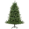 HOMCOM 7 FT Christmas Tree Unlit Artificial with Realistic Branches and 3368 Tips