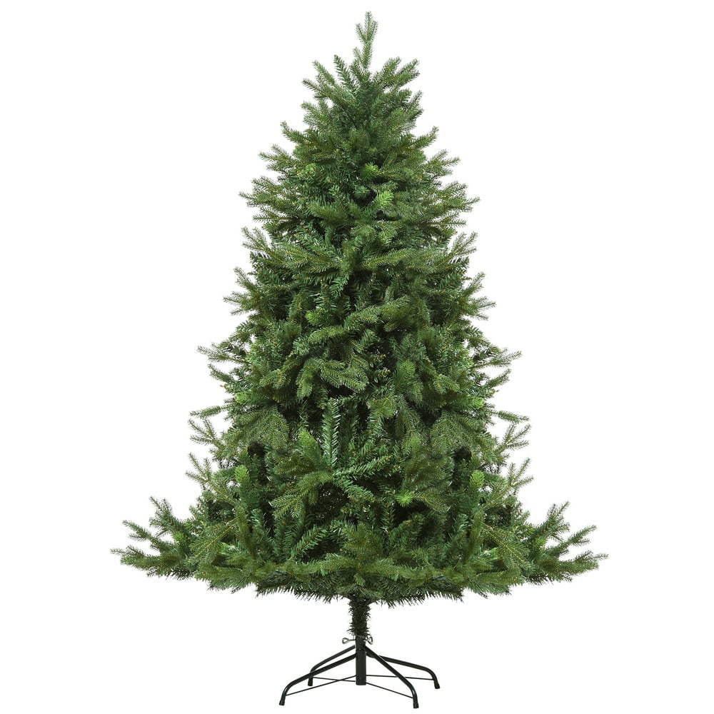 7ft Christmas Tree Unlit Artificial with Realistic Branches and