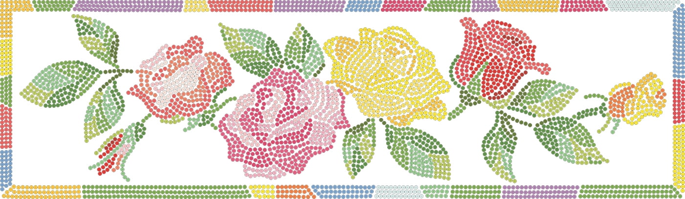 DIAMOND DOTZ® Rose Window Special Edition Diamond Painting Kit