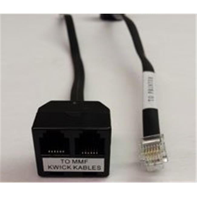 MMF 226199PRTSPL00 Dual Cash Drawer RJ12 Port Splitter Cable