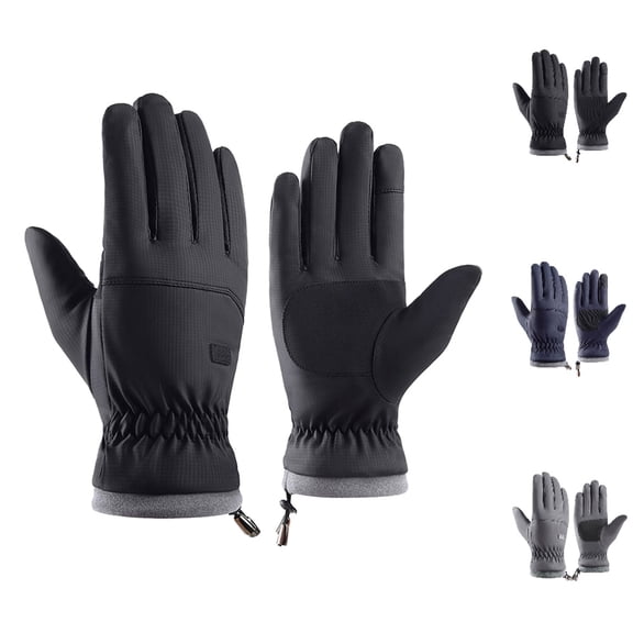 Winter Gloves Men and Women Windproof Waterproof Outdoor Non Riding Warm Gloves