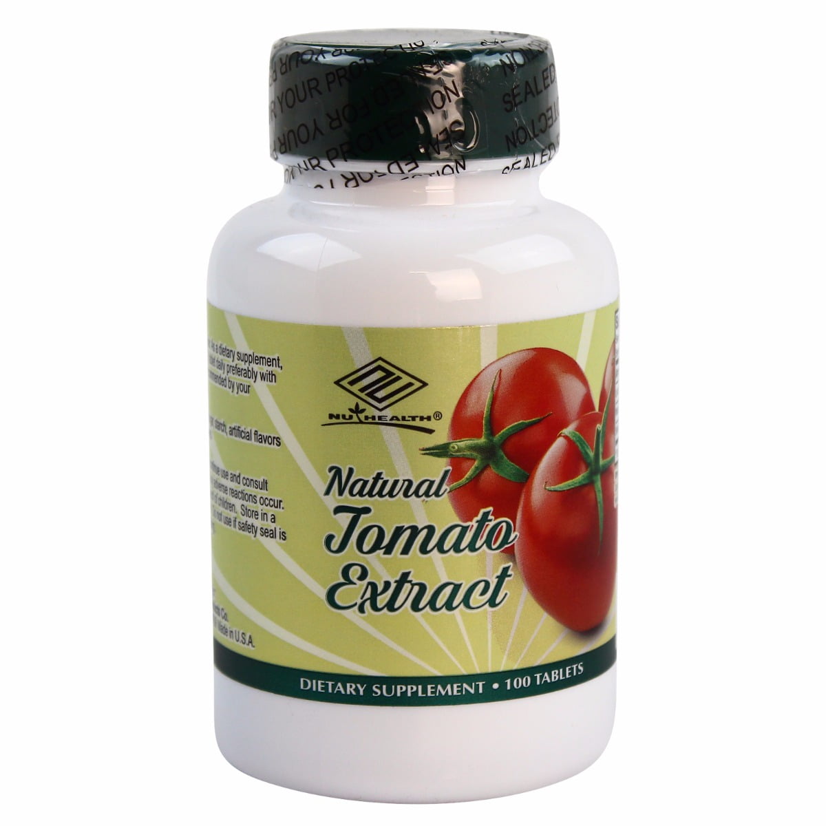 NuHealth Natural Tomato Extract, 100 Tablets