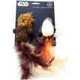 thumbnail image 1 of Silver Paw Star Wars Porg and Chewbacca Cat Toys, 1 of 3