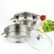 thumbnail image 3 of Olla de Alimentos Wdftyju Acero Inoxidable Multiusos 3 niveles, 3 of 9