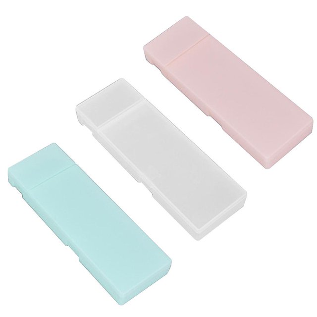 Estuches de Almacenamiento YONGSHENG 3 Piezas Lápiz Duro PP Transparente