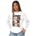 thumbnail image 5 of Betty Boop A Wink And A Giggle Women's Long Sleeve T Shirt Brisco Brands L, 5 of 6
