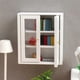 thumbnail image 3 of 1:12 Dollhouse Miniature White Wall Cabinet Hanging Storage Organizer Cupboard Dollhouse Furniture D, 3 of 5