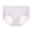 Purple, variant on Seamless Cotton Underwears for Womens Medium-Waist Briefs Solid Color Women Underwear