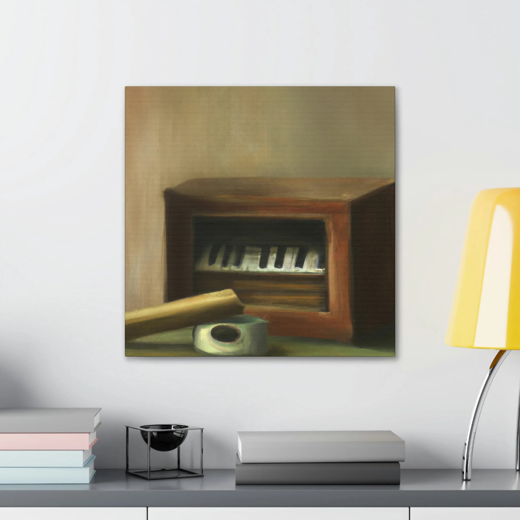 Harmonica in Neoclassicism - Canvas
