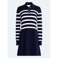 thumbnail image 5 of Free Assembly Women's and Women's Plus Polo Sweater Dress with Long Sleeves, Sizes XS-4X, 5 of 5