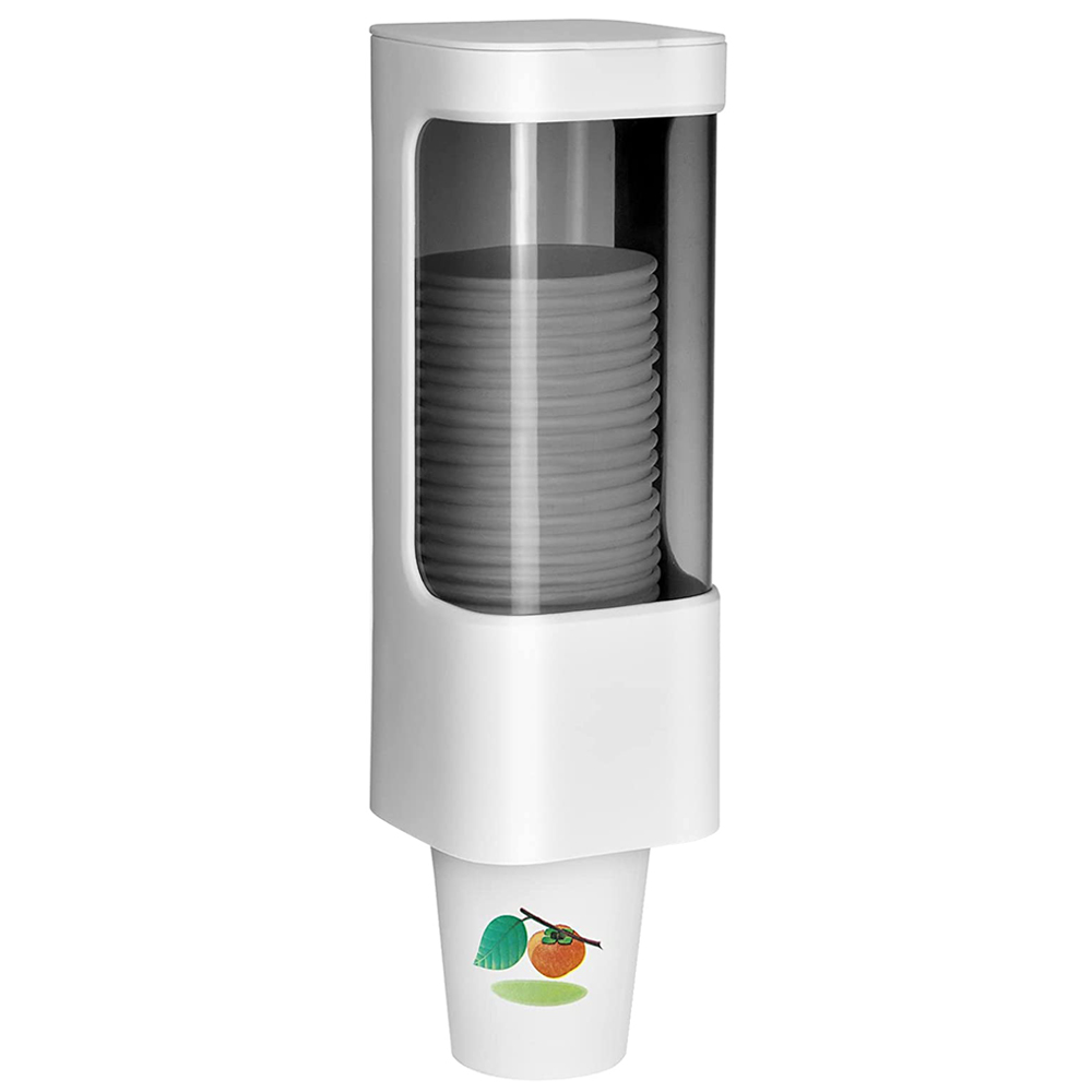 Disposable Paper Cup Dispenser Cup Storage Holder for Home Office