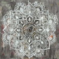 thumbnail image 2 of Nai, Danhui 15x15 White Modern Wood Framed Museum Art Print Titled - Mandala in Neutral II, 2 of 4