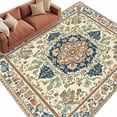 thumbnail image 2 of 5'x8' Area Rugs, Southwestern Indoor Outdoor Area Rug for Living Room Bedroom, Heritage Antique Boho-Chic Country Washable Bathroom Rugs Kitchen Floor Carpet Mats Home Decor Aesthetic, 2 of 8