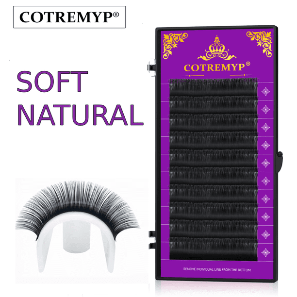 COTREMYP Pestañas Individuales De Visón Postizas 10Rows/Maquillaje Para Profesionales/Extensión Gao Jiahui unisex