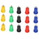 thumbnail image 5 of Conector de terminal de enchufe banana, 10 pares de enchufe banana de 4 mm, accesorios de prueba eléctrica de enchufe banana ABS, parte superior de la línea, 5 of 14