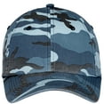 thumbnail image 2 of Yellow Rooster Men's Summer Camouflage Print Cap Navy Camo, 2 of 3