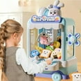 thumbnail image 5 of Mini Claw Machine Toy, Home Arcade Game, 180° Rotatable Claw, Music and Lights, USB Powered for 3-5 Years, 5 of 6