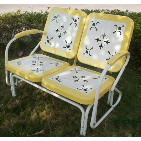 Retro Outdoor Glider Multiple Colors