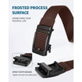 thumbnail image 7 of FAIRWIN Ratchet Belt for Men Nylon Web Work Belt with Automatic Buckle,Coffee,Waist 40"-46", 7 of 7