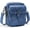 Blue, variant on Small Vegan Crossbody Leather Bag for Women Men, Vintage Messenger Shoulder Purse with RFID Blocking Card Slots for Daily Travel