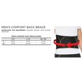 thumbnail image 2 of Men's Tommie Copper Comfort Back Brace, Black Size "S/M", 2 of 11