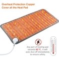thumbnail image 4 of (12 x 24 inches)(Dark Gray) Heating Pad with Auto Shut Off, Fast Heating Technology, Machine Washable,Soft Flannel Safe Electric Heat Pad for Body Relaxation, 4 of 5