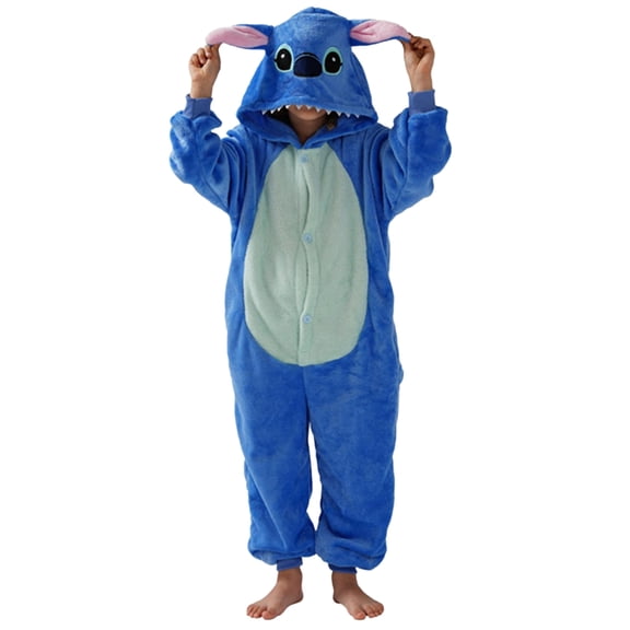 Unisex Children Pajamas Halloween Christmas Kids One Piece Cosplay Cartoon Teens Party Jumpsuits