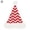 B – Red Striped, variant on Luxtrada Christmas Hats Santa Hat Holiday Santa Hat Ornaments for Xmas New Year Festival Holiday Party Supplies for Adults
