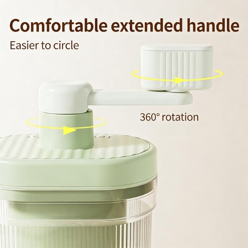ANXPTIME Hand Cranks Ice Shavers Manual Ice Maker Machine For Making Margaritas