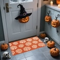 thumbnail image 7 of Cmafuca Burnt Orange Bathroom Rugs, Fall Pumpkin Rugs Indoor Slip and Washable, Farmhouse Country Autumn Bath Mat, Burnt Orange Rug for Halloween and Thanksgiving Decor, 7 of 7