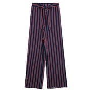 Womens Stripe Palazzo Pants