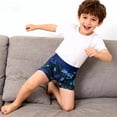 thumbnail image 2 of BIG ELEPHANT 6-Pack Boys' Boxer Briefs – 100% Cotton, Soft & Breathable Toddler Underwear, Sizes 3-9Y, 2 of 8