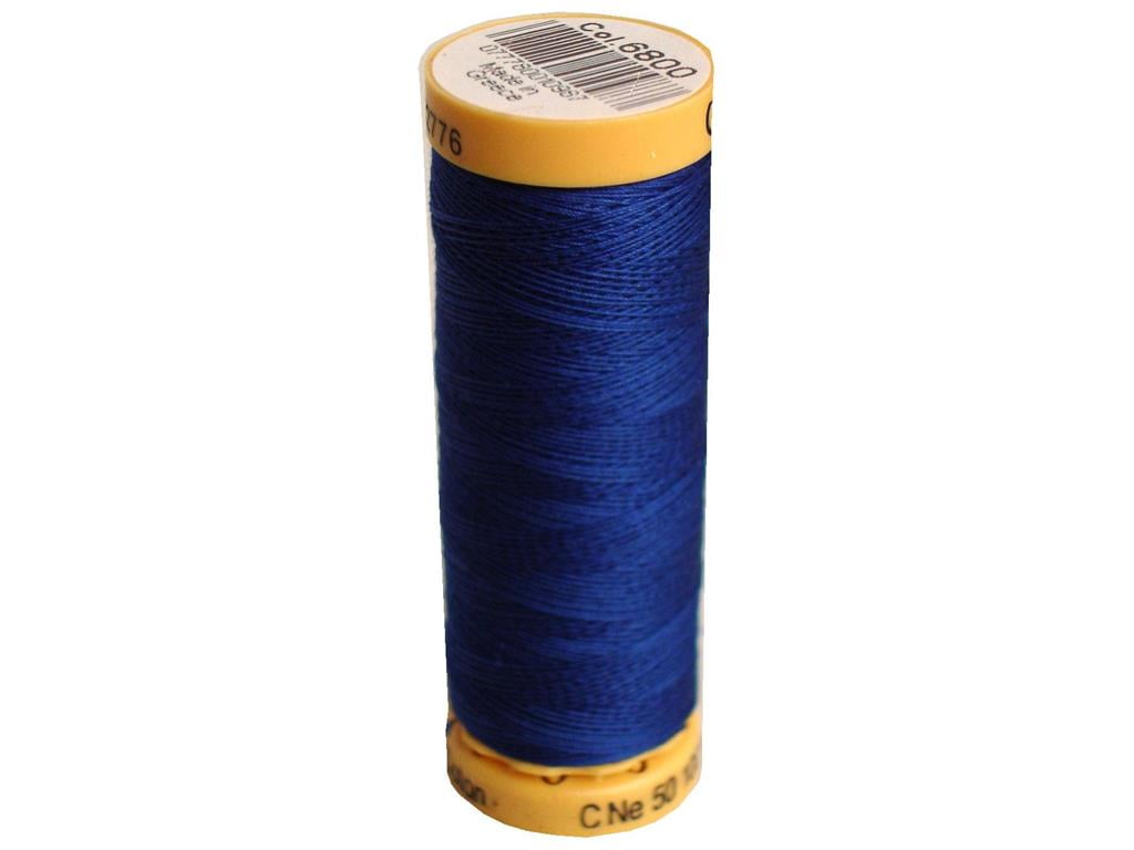 Gutermann Natural Cotton Thread 110ydblue
