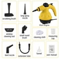 thumbnail image 5 of Kepeak Pressurized Handheld Steam Cleaner with 9pcs Accessories & Safety Lock, Multi-Purpose & Powerful Home Use Steamer for Cleaning, Car, Bathroom, Shower, Upholstery, Grout, Window, Grime,Grease, 5 of 9