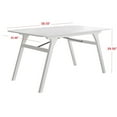 thumbnail image 5 of Table à Manger et Chaise Mitchell 7 Pièces Seulement - Blanc, 5 of 5