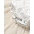 thumbnail image 6 of Kiapeise Baby Girls One-Piece Romper Lace Tutu Dress with One Letter Print, 6 of 7