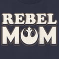 thumbnail image 2 of Women's Star Wars Rebel Mom  Graphic Tee Navy Blue Small, 2 of 4