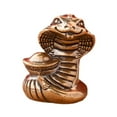 thumbnail image 2 of Estatua de serpiente, escultura de Animal, decoración del hogar, artesanías realistas, regalo, serpiente china, decoración de año Nuevo, centro de mes, 2 of 9