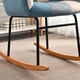 thumbnail image 4 of Silla mecedora sillon reclinable moderno decorativo ilios innova  london azul, 4 of 5